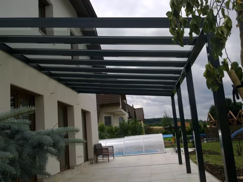 DELUXE hliníková pergola, realizace 24