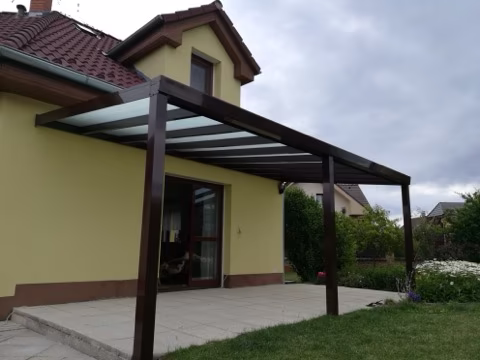 DELUXE hliníková pergola, realizace 243