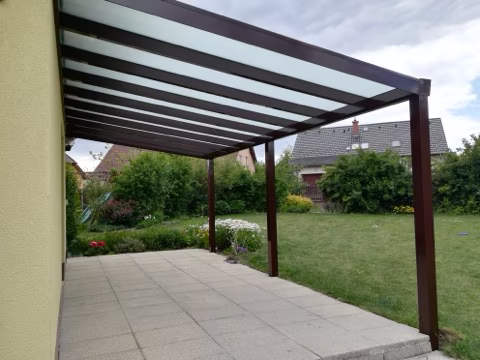 DELUXE hliníková pergola, realizace 252