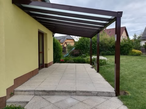 DELUXE hliníková pergola, realizace 253