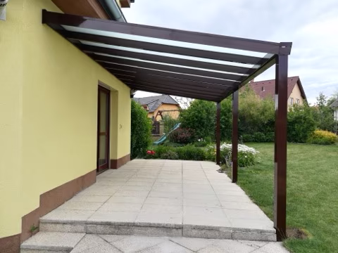 DELUXE hliníková pergola, realizace 254