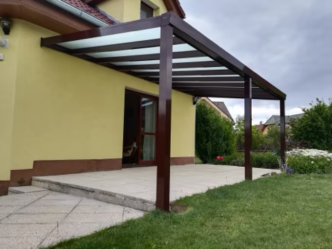 DELUXE hliníková pergola, realizace 255