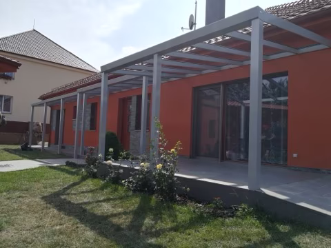 DELUXE hliníková pergola, realizace 258