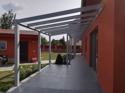 DELUXE hliníková pergola, realizace 261