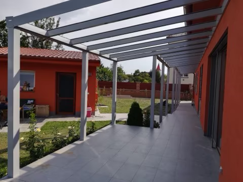 DELUXE hliníková pergola, realizace 262