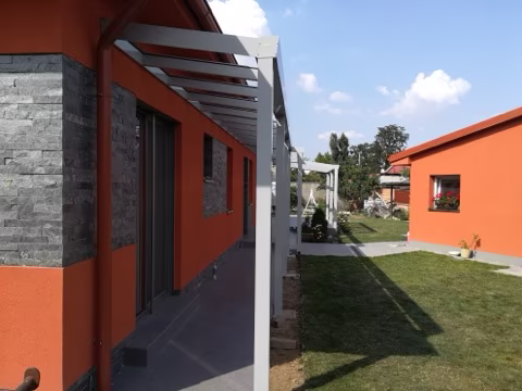 DELUXE hliníková pergola, realizace 266