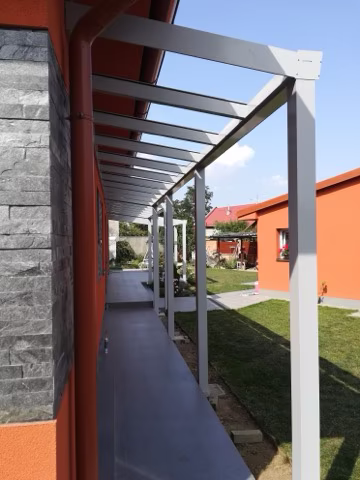 DELUXE hliníková pergola, realizace 267