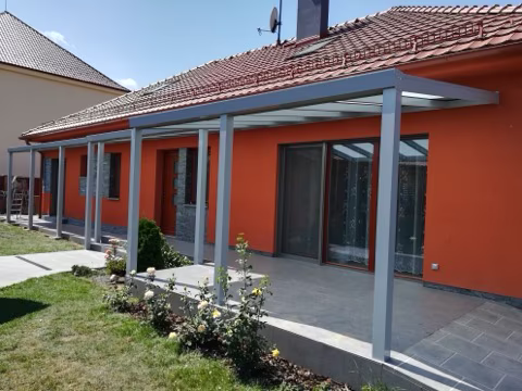 DELUXE hliníková pergola, realizace 271
