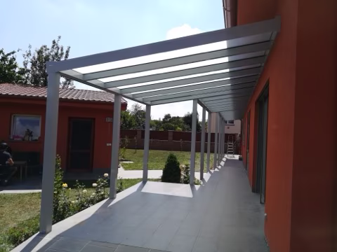DELUXE hliníková pergola, realizace 274