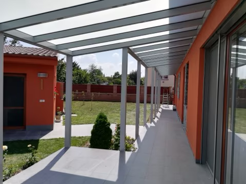 DELUXE hliníková pergola, realizace 276