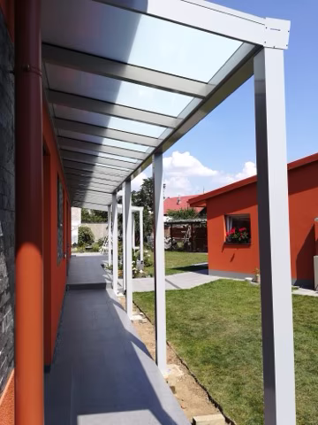 DELUXE hliníková pergola, realizace 284