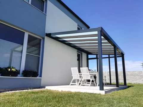 DELUXE hliníková pergola, realizace 51
