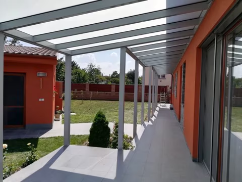 DELUXE hliníková pergola, realizace 68