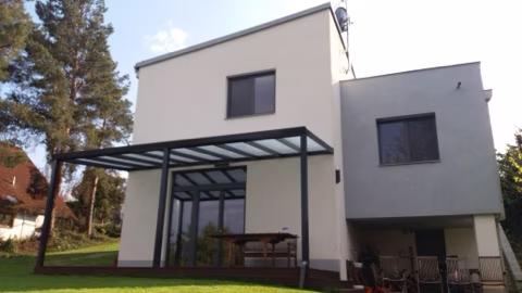 DELUXE hliníková pergola, realizace 83
