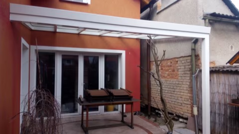 DELUXE hliníková pergola, realizace 85