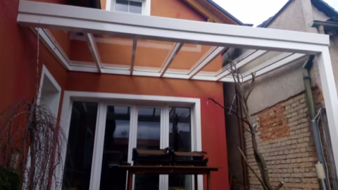 DELUXE hliníková pergola, realizace 88