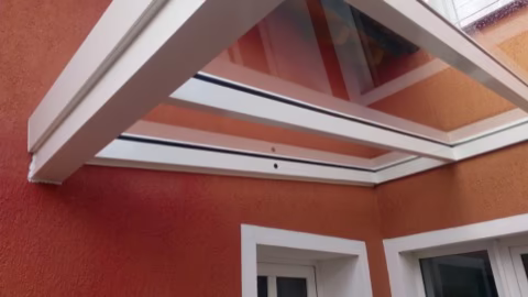 DELUXE hliníková pergola, realizace 90