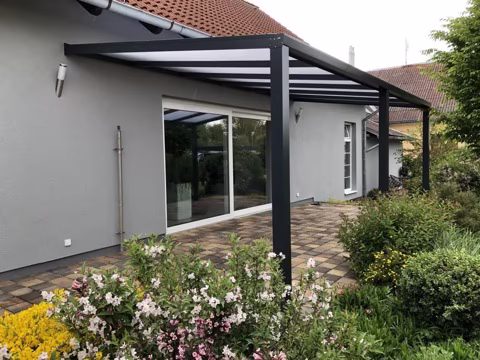 ECO hliníková pergola, realizace 4