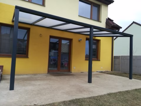 ECO hliníková pergola, realizace 101