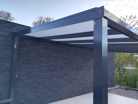 ECO hliníková pergola, realizace 108