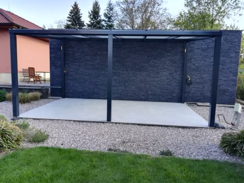 ECO hliníková pergola, realizace 109