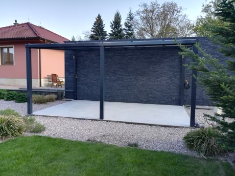 ECO hliníková pergola, realizace 111
