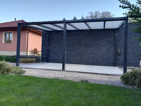 ECO hliníková pergola, realizace 112