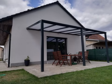 ECO hliníková pergola, realizace 122