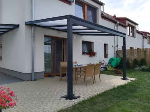 ECO hliníková pergola, realizace 126