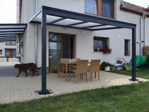 ECO hliníková pergola, realizace 128