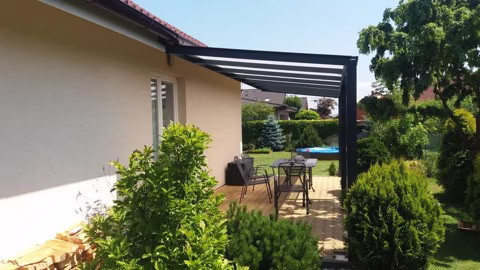 ECO hliníková pergola, realizace 13