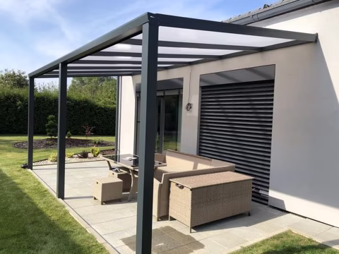 ECO hliníková pergola, realizace 18