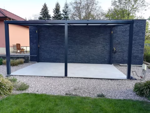ECO hliníková pergola, realizace 35