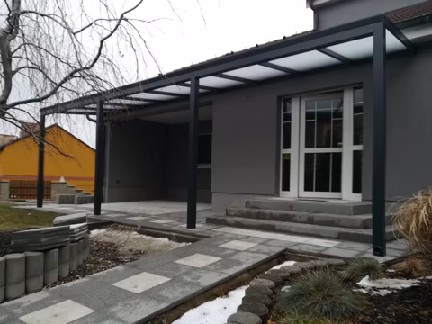 ECO hliníková pergola, realizace 50