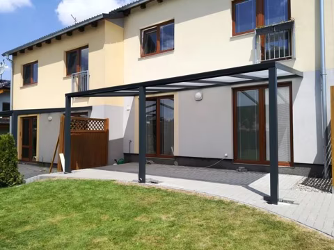 ECO hliníková pergola, realizace 60