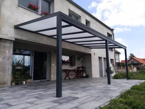 ECO hliníková pergola, realizace 68