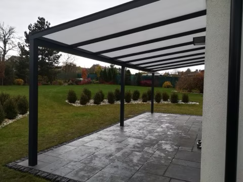 ECO hliníková pergola, realizace 86