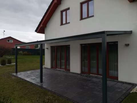 ECO hliníková pergola, realizace 88
