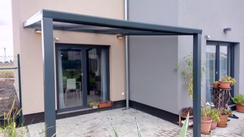 ECO hliníková pergola, realizace 95