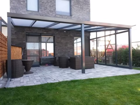 PROFI hliníková pergola, realizace 1