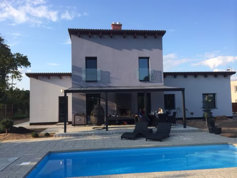 PROFI hliníková pergola, realizace 120