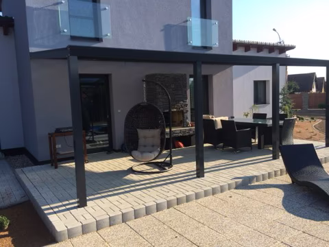 PROFI hliníková pergola, realizace 130