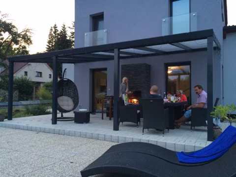 PROFI hliníková pergola, realizace 150