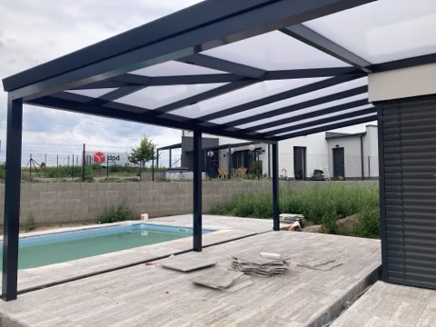 PROFI hliníková pergola, realizace 163