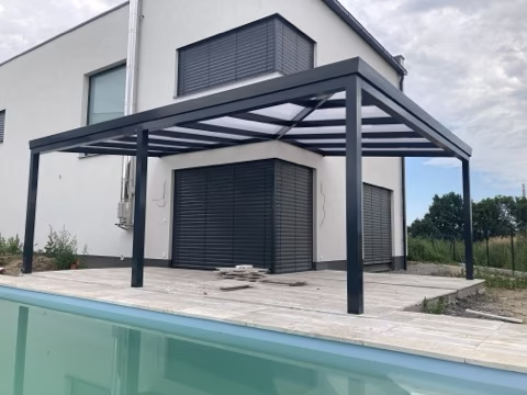 PROFI hliníková pergola, realizace 164