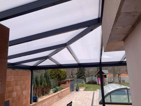 PROFI hliníková pergola, realizace 175