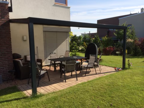 PROFI hliníková pergola, realizace 200