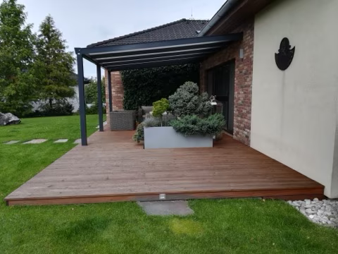 PROFI hliníková pergola, realizace 252