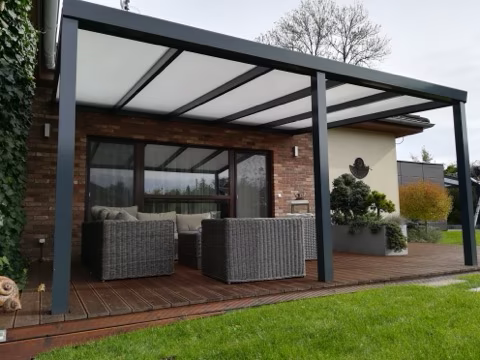 PROFI hliníková pergola, realizace 260