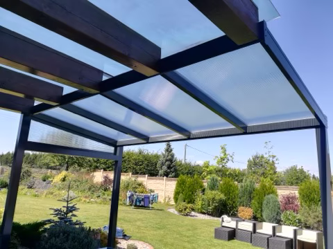 PROFI hliníková pergola, realizace 270